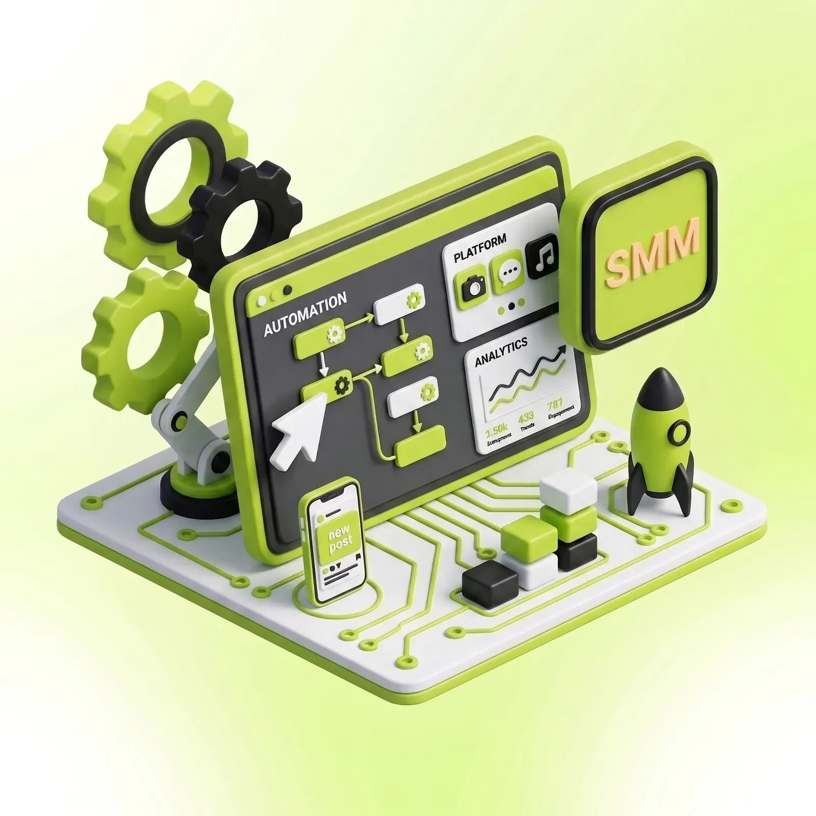 Promovare SMM, serviciu ArtioMotion